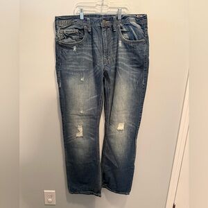 Buffalo David Bitton Bootcut Blue Jeans 34x32 Y2K